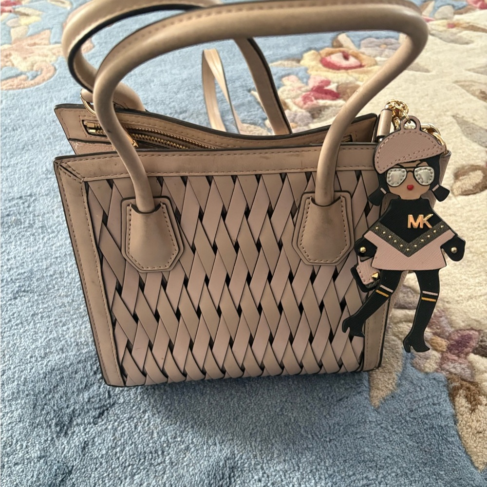Michael Kors Tan Woven Women's Bag